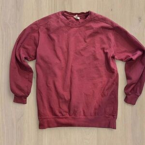 Comfort Colors Crewneck Sweatshirt - Wine